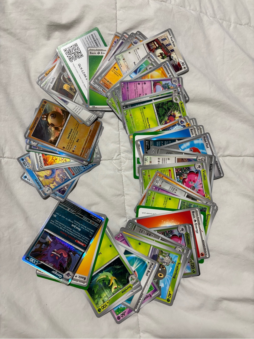 💛 60 Assorted Pokémon Trading Cards Bulk Lot from Perfect Order